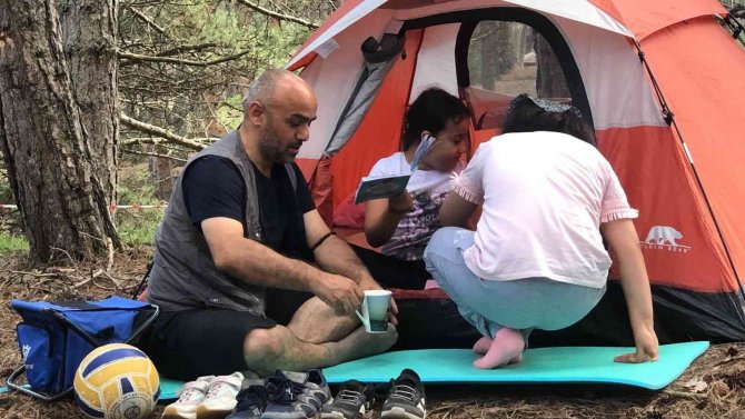 Babalar Ve Çocuklar Bu Kampta Buluştu