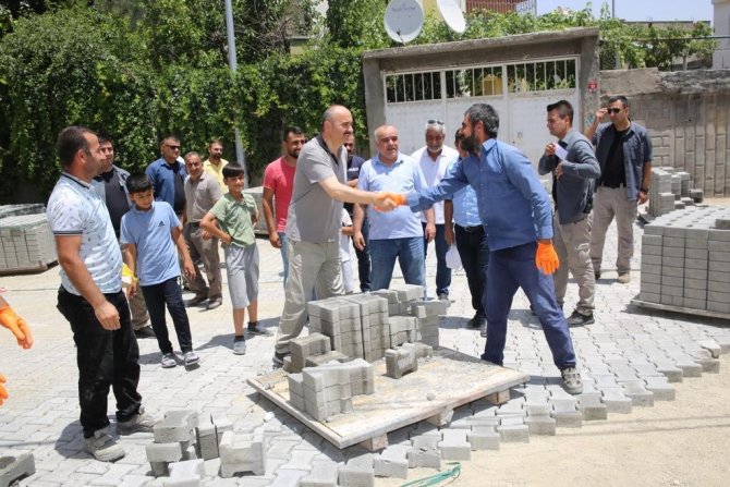 Vali Canalp, Ek 150 Bin Metrekare Parke Taşı Serimi İçin Talimat Verdi