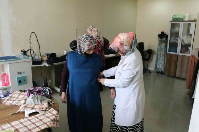 Ceylanpınar Kadın Destek Merkezine Yoğun İlgi