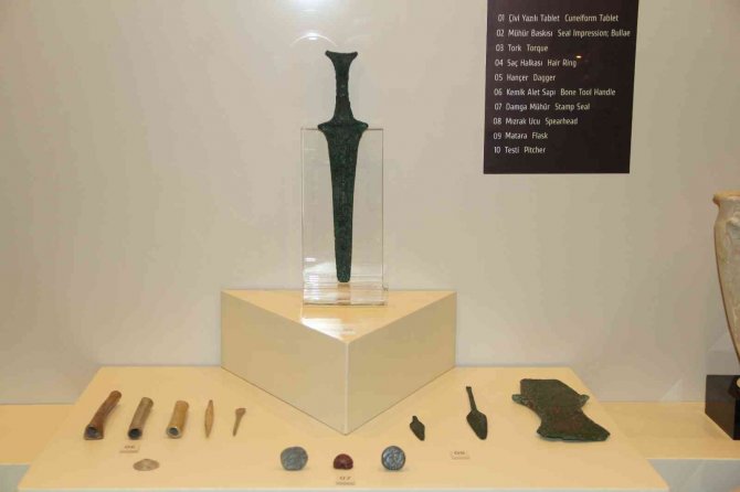 Anadolu’nun Tarihini Yansıtan Eskiyapar’da Günyüzüne Çıkarılan Eserler Görücüye Çıktı