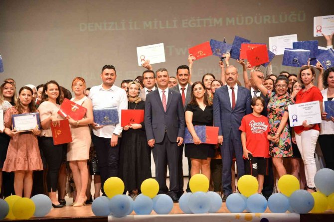 Denizli’de 473 Etwinning Sertifikası Törenle Verildi