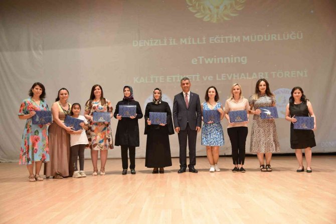 Denizli’de 473 Etwinning Sertifikası Törenle Verildi