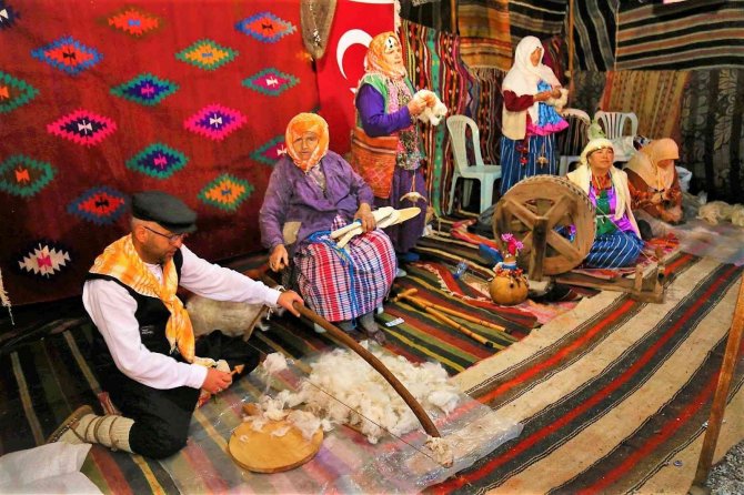 Yüzlerce Yıllık Yörük Kültürü Şölenle Yaşatıldı