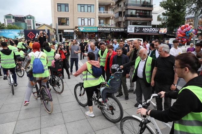 Düzce 7. Bisiklet Baharında Yüzlerce Pedal Döndü