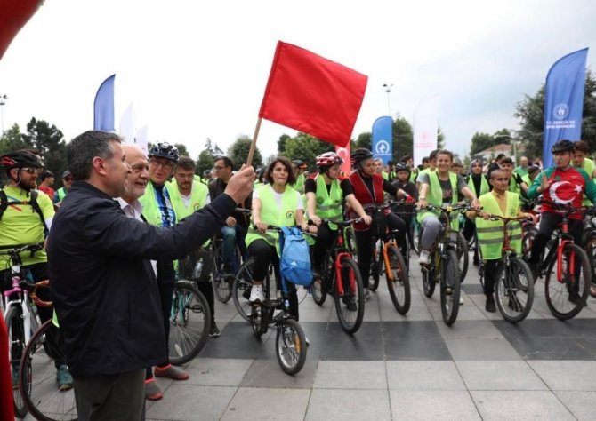 Düzce 7. Bisiklet Baharında Yüzlerce Pedal Döndü