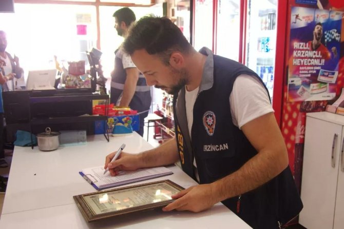 Erzincan’da "Kumar, Tombala Ve Oyun Makineleri" Uygulaması Gerçekleşti
