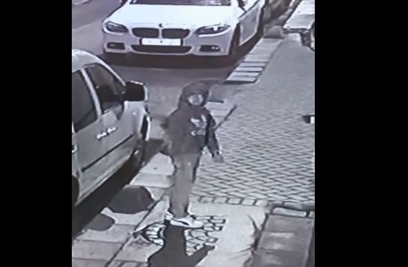 Bisiklet Hırsızlığı Kamerada