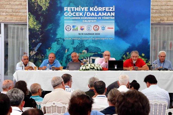 Çalıştayda Fethiye Körfezi, Göcek-dalaman Koyları Ele Alındı