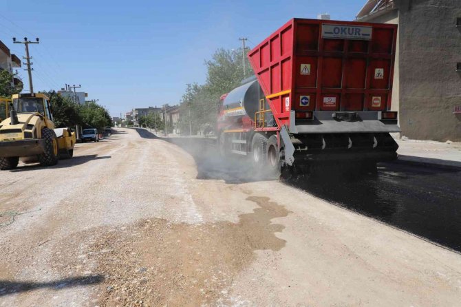 Kahta’da Asfalt Sezonu Başladı