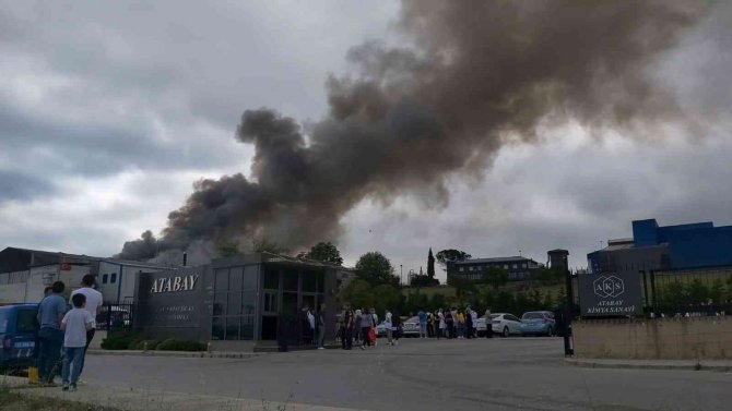 Kocaeli’de Kimya Fabrikasında Büyük Yangın