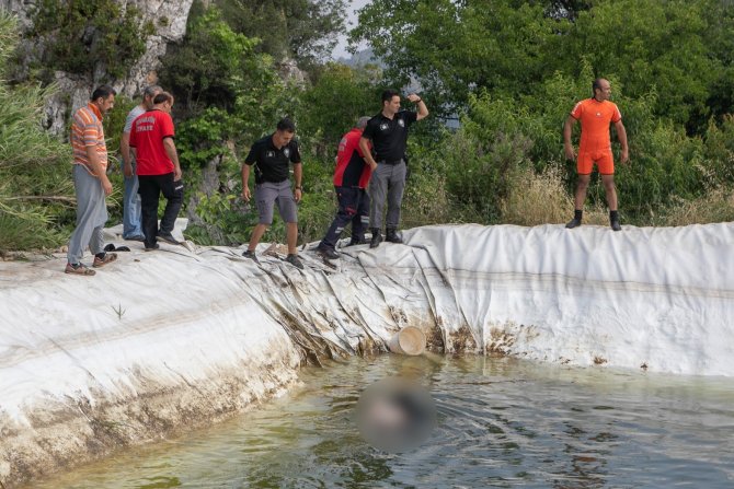 Sulama Havuzuna Giren Çocuk Boğuldu