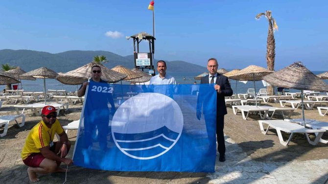 Sakin Kent Akyaka Plajı ‘Mavi’ Gerdanlığını Taktı