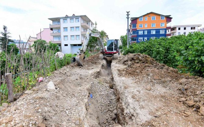 Ordu’da Alt Ve Üstyapı Çalışmaları Sürüyor