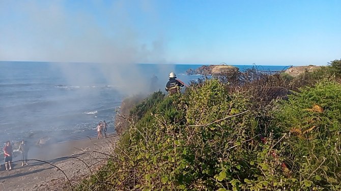 Ordu’da Örtü Yangını
