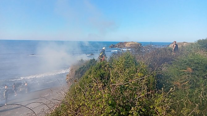 Ordu’da Örtü Yangını