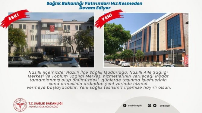 İ̇ncirliova Ve Nazilli’de Sağlık Hizmetleri Büyüyor