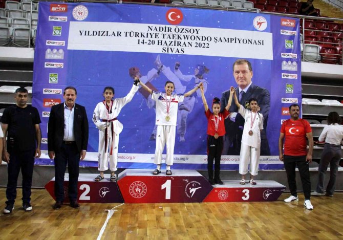 Sivas’ta Düzenlenen Tekvando Şampiyonası Sona Erdi