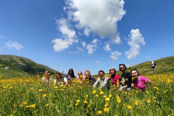 Gümüşhane Dağlarına Hayran Kaldılar