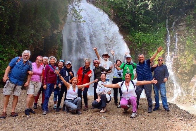 Gümüşhane Dağlarına Hayran Kaldılar