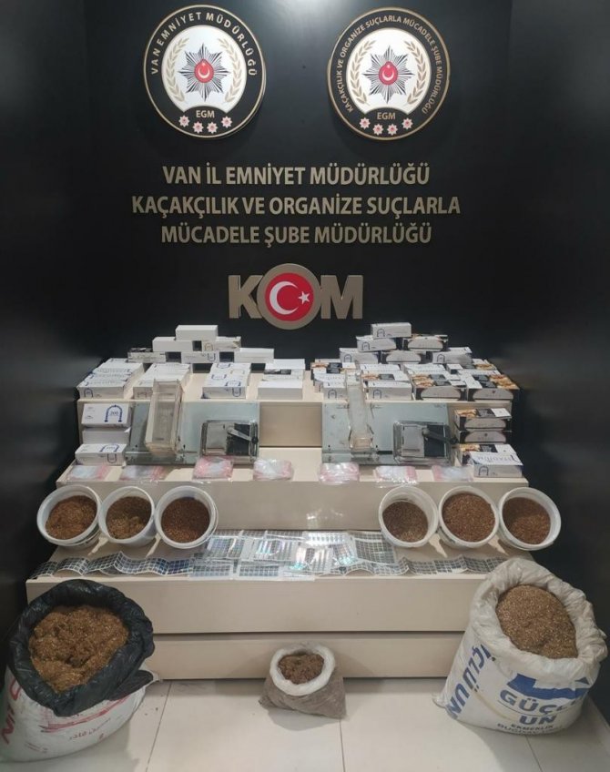 Van’da Gümrük Kaçakçılığı Operasyonu