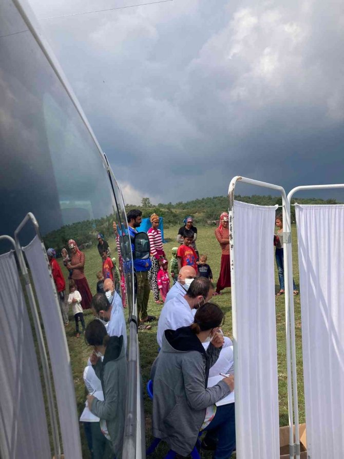 Mevsimlik İşçilerin Çocukları Sağlık Taramasından Geçti