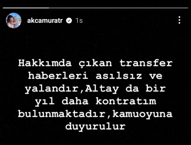 Murat Akça, Transfer İddialarını Yalanladı