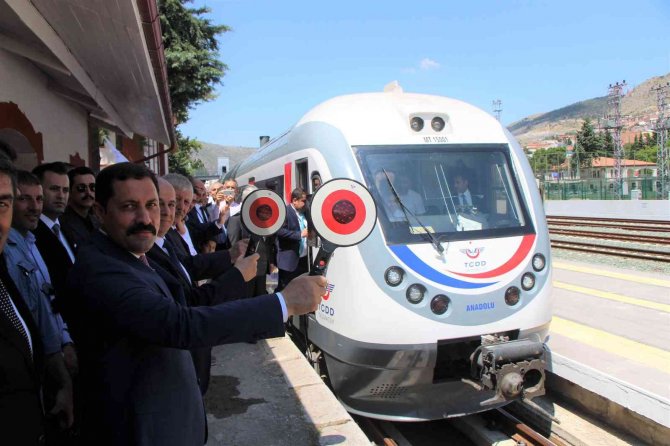 Amasya-samsun Tren Seferleri Yeniden Başladı