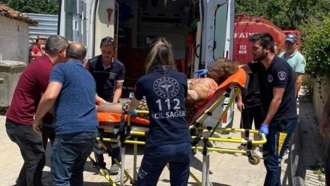 Annesini Yakan Cani Evlat Tutuklandı