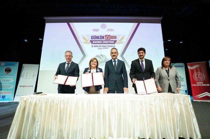 Gaziantep’te Meslek Liseleri Halk Ekmek Üretecek