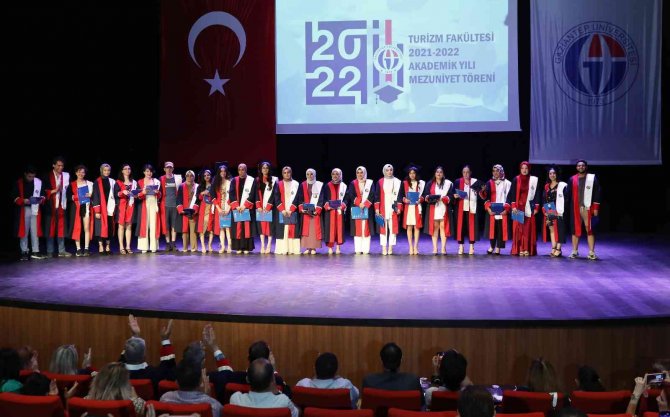 Gaün Turizm Fakültesi Mezunları Yeni Yaşamlarına Uğurlandı