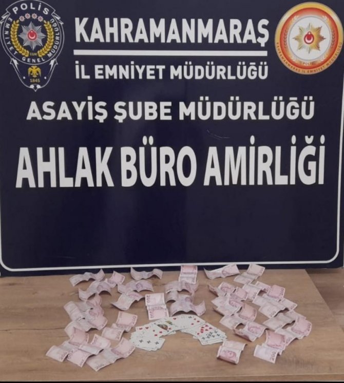 Kahramanmaraş’ta Kumar Operasyonu