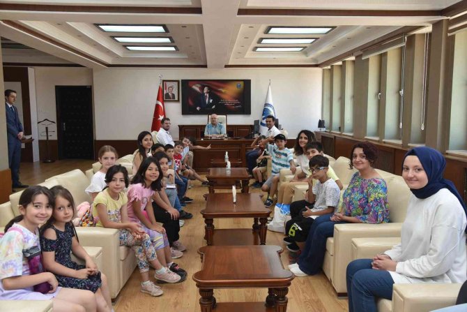 Kmü’de Çocuk Üniversitesi Yaz Eğitimleri Başladı