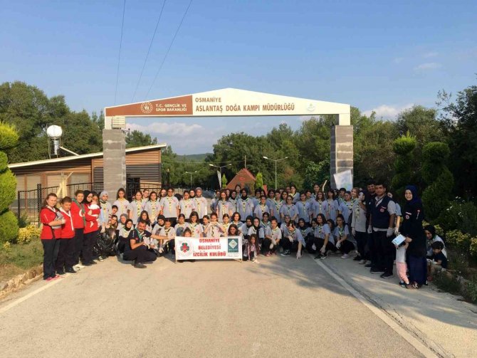 Osmaniye’de İzci Öğrencilere Moral Kampı