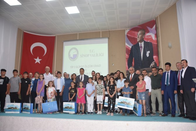 Sinop’ta Tip-1 Glikoz Ölçüm Cihazı Dağıtımı