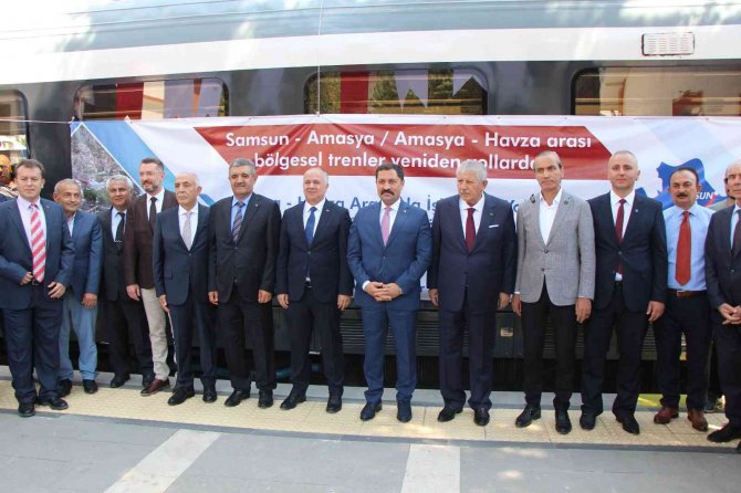 Amasya-samsun Tren Seferleri Yeniden Başladı