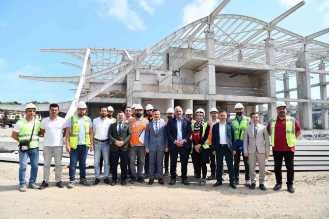 Başkan Zorluoğlu Yapılan Çalışmaları Basın Mensupları İle Yerinde İnceledi