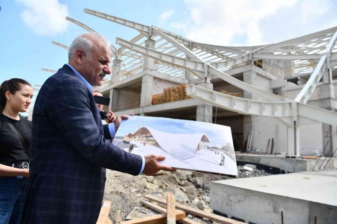 Başkan Zorluoğlu Yapılan Çalışmaları Basın Mensupları İle Yerinde İnceledi