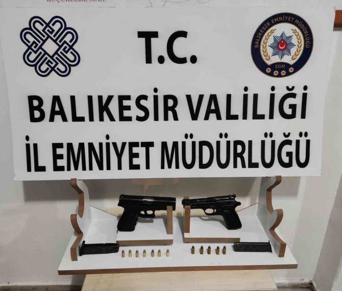 Balıkesir’de Polis Ve Jandarmadan ’Huzur’ Operasyonu