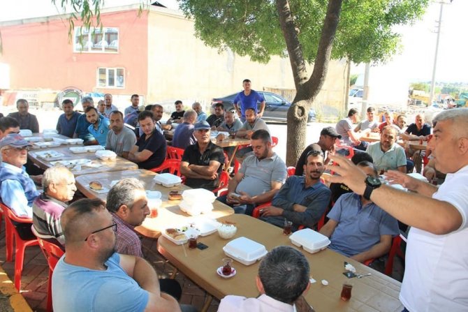 Başkan Çalışkan, Sanayi Esnafıyla Bir Araya Geldi