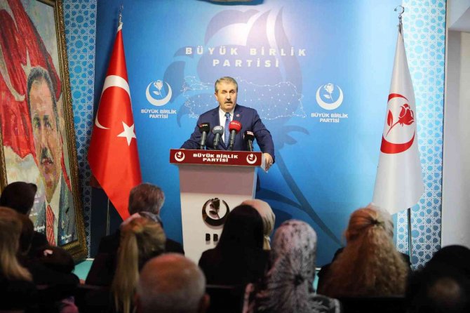 Bbp Lideri Destici: “Kırmızı Çizgimiz Terör Ve Şiddettir”