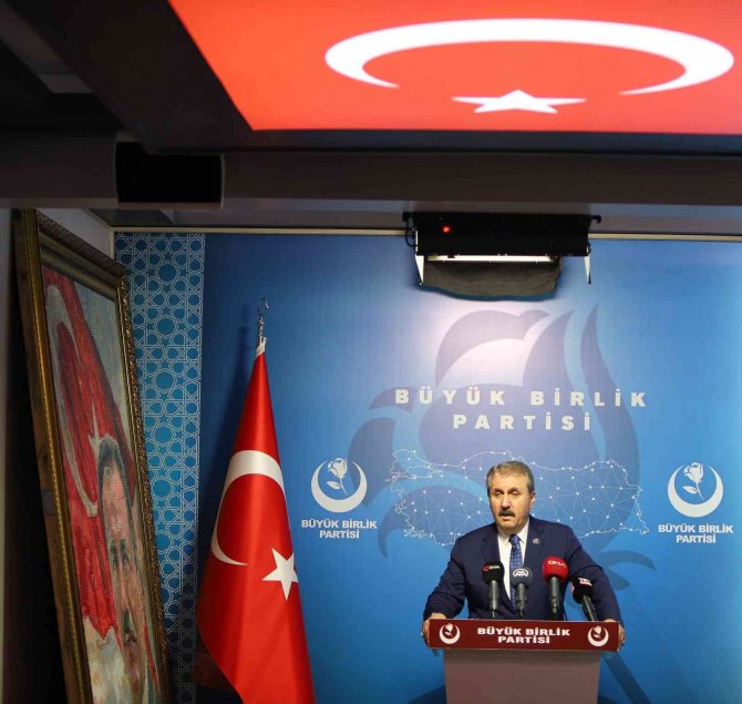 Bbp Lideri Destici: “Kırmızı Çizgimiz Terör Ve Şiddettir”