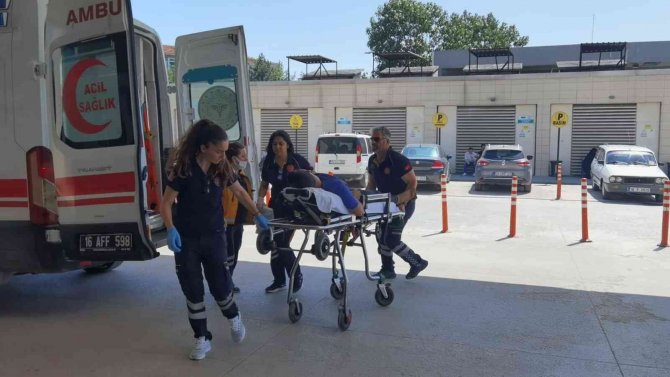 Elektrik Akımına Kapılan İşçi Yaralandı