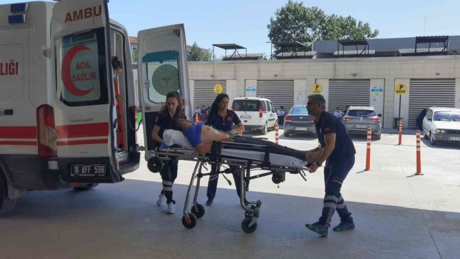 Elektrik Akımına Kapılan İşçi Yaralandı