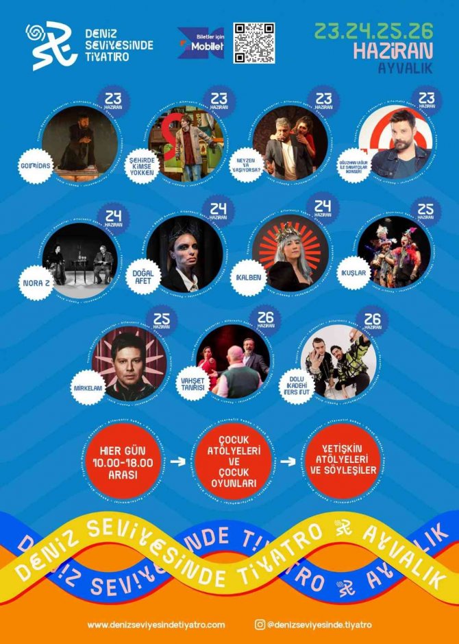 Deniz Seviyesinde Tiyatro Festivali Yarın Başlıyor