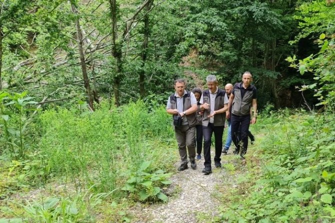 Akçakoca’da Ekoturizm Rotaları Yerinde İncelendi