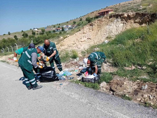 Keçiören’in Köylerinde Mıntıka Temizliği