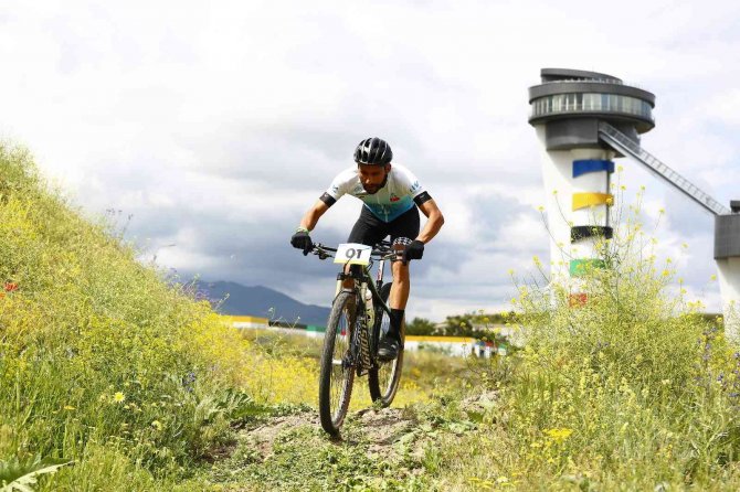 Mtb Cup Olimpik Dağ Bisikleti Yarışları Antrenmanı Nefes Kesti