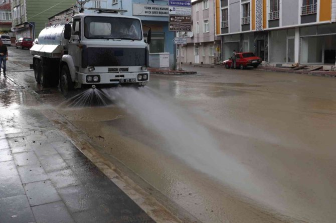 Havza’da Dolu Ve Sağanak