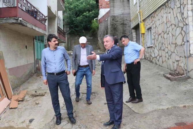 Havza’da Dolu Ve Sağanak