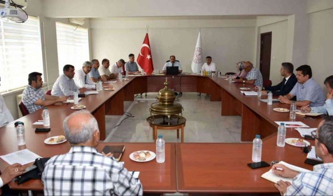 İ̇lçe Milli Eğitim Müdürleri Kurulu Toplantısı Yapıldı